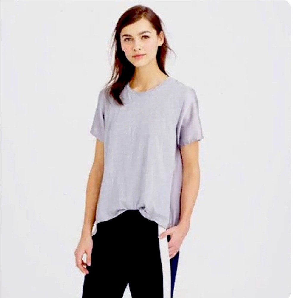🩶Jcrew silky back tee